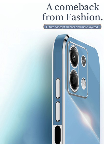 Xiaomi Redmi Note 13 5g Elektrokaplatma Tpu Şok Geçirmez Telefon Kapak Koruyucu (Yurt Dışından) fırsatları