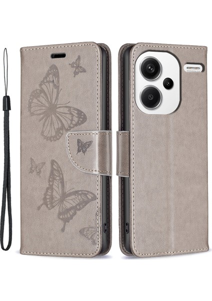Xiaomi Redmi Note 13 Pro+ 5g Deri Kasa Cüzdan Standı (Yurt Dışından)