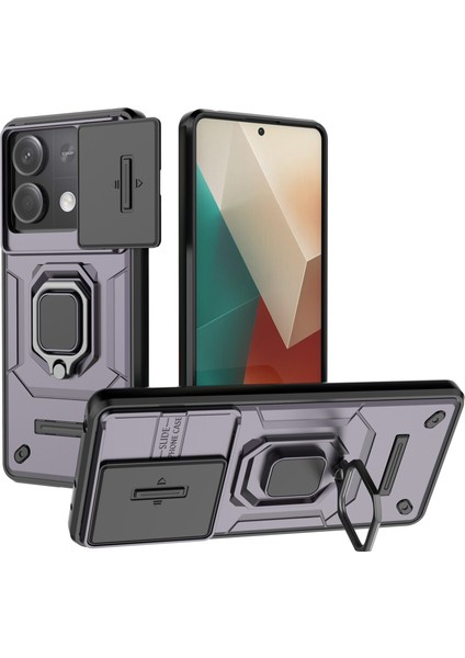 Xiaomi Redmi Note 13 5g Kickstand Telefon Kapağı (Yurt Dışından)
