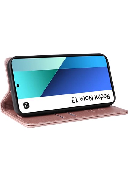 Xiaomi Redmi Note 13 4g Manyetik Kapanış Cüzdan Telefon Kapağı (Yurt Dışından) modelleri