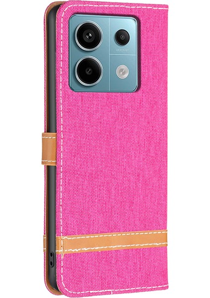 Xiaomi Redmi Note 13 Pro 5g Kot Pantolon Birleştirme Deri Telefon Kapağı (Yurt Dışından) indirimleri