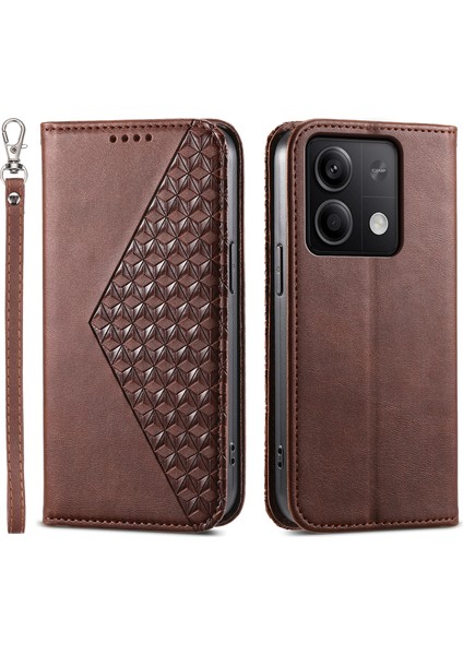 Xiaomi Redmi Note 13 5g Cüzdan Deri Kapağı Kayış (Yurt Dışından)