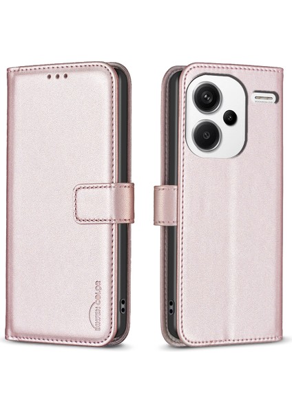 Xiaomi Redmi Note 13 Pro+ 5g Pu Deri Cüzdan Kapağı (Yurt Dışından)