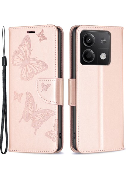 Xiaomi Redmi Note 13 5g Deri Kılıf Cüzdan Telefon Kapağı (Yurt Dışından)