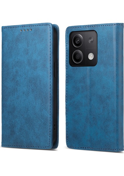 Xiaomi Redmi Note 13 5g Manyetik Kapanış Cüzdan Telefon Kapağı (Yurt Dışından)
