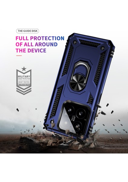 Xiaomi 14 Damla Geçirmez Kasa Pc+Tpu Telefon Geri Kapak Yüzüğü Kickstand (Yurt Dışından) fırsatları