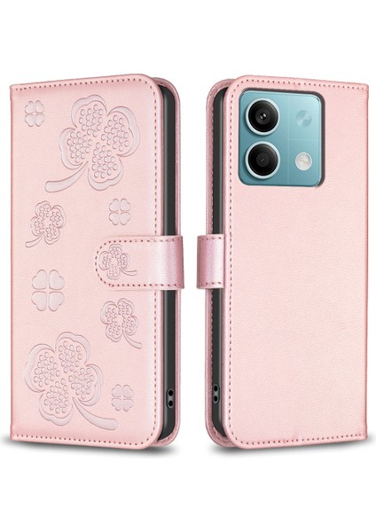 Xiaomi Redmi Note 13 5g Pu Deri Kapak Flip Cüzdan Telefon Kılıfı (Yurt Dışından)