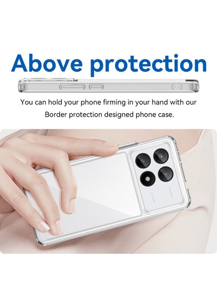 Xiaomi Poco X6 Pro 5g Şok Emme Tpu+Akrilik Koruyucu Arka Kabuk (Yurt Dışından) fırsatları