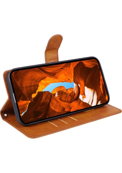 Xiaomi Redmi Note 13 Pro+ 5g Pu Deri Cüzdan Stand Ince Telefon Kapağı (Yurt Dışından)