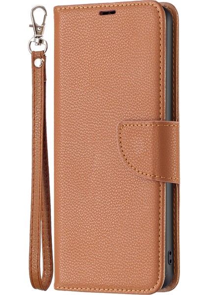 Xiaomi Redmi Note 13 Pro 5g Pu Deri Stand Kapağı Litchi Dokusu (Yurt Dışından)