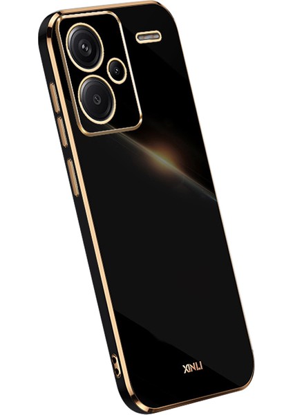 Xiaomi Redmi Note 13 Pro+ 5g Yumuşak Tpu Kılıfı Elektraplama Şok Geçirmez Telefon Kapağı (Yurt Dışından)