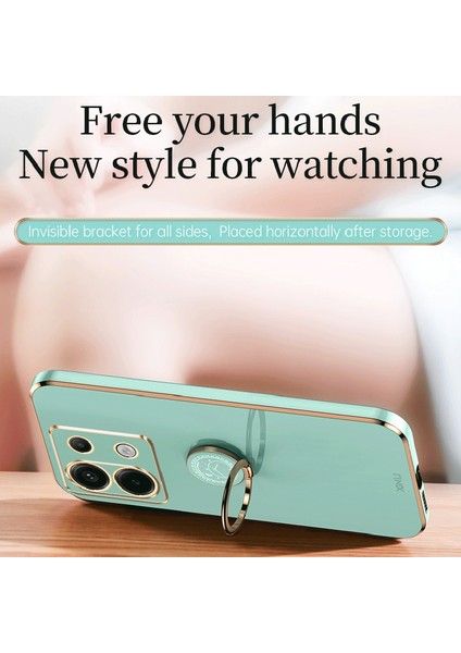 Xiaomi Redmi Note 13 Pro 5g Tpu Telefon Geri Kapak Kickstand ile Elektrapan Kenarı (Yurt Dışından) modelleri