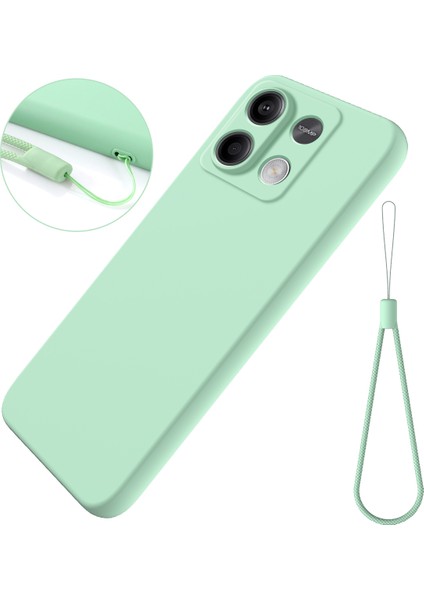 Xiaomi Redmi Note 13 5g Sıvı Silikon Ince Koruyucu Telefon Kapak Kayışı (Yurt Dışından)