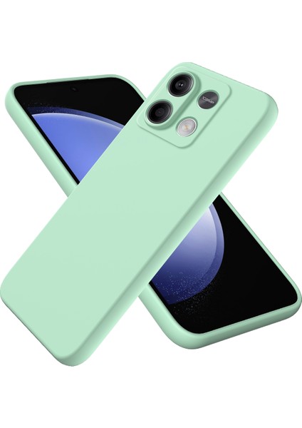 Xiaomi Redmi Note 13 5g Sıvı Silikon Ince Koruyucu Telefon Kapak Kayışı (Yurt Dışından)