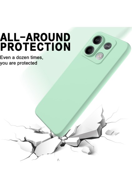 Xiaomi Redmi Note 13 5g Sıvı Silikon Ince Koruyucu Telefon Kapak Kayışı (Yurt Dışından)