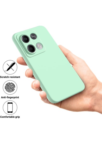 Xiaomi Redmi Note 13 5g Sıvı Silikon Ince Koruyucu Telefon Kapak Kayışı (Yurt Dışından)
