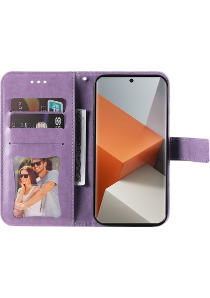 Xiaomi Redmi Note 13 Pro+ 5g Deri Cüzdan Kapağı (Yurt Dışından)