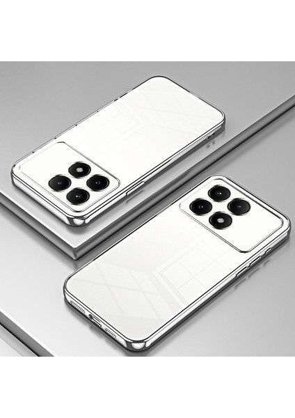 Xiaomi Poco X6 Pro 5g Yumuşak Tpu Elektrokaplatma Hassas Lens Kesim Arka Kapak (Yurt Dışından)