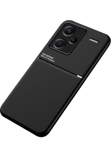 Xiaomi Redmi Note 13 Pro+ 5g Pu+Tpu+Pc Telefon Kılıfı (Yurt Dışından)