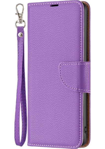 Xiaomi Redmi Note 13 Pro 5g Pu Deri Stand Kapağı Litchi Dokusu (Yurt Dışından)