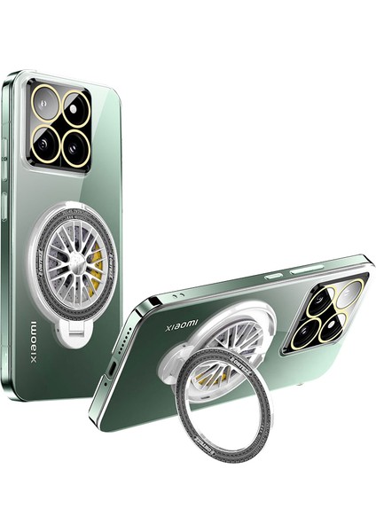 Xiaomi 14 Koruyucu Telefon Kılıfı Dönen Gyro Kickstand Pc Kılıfı (Yurt Dışından)