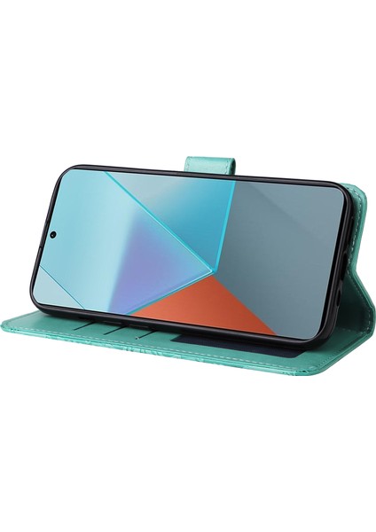 Xiaomi Redmi Note 13 Pro 5g Cüzdan Kılıfı Strap Deri Telefon Kapak Standı (Yurt Dışından) modelleri