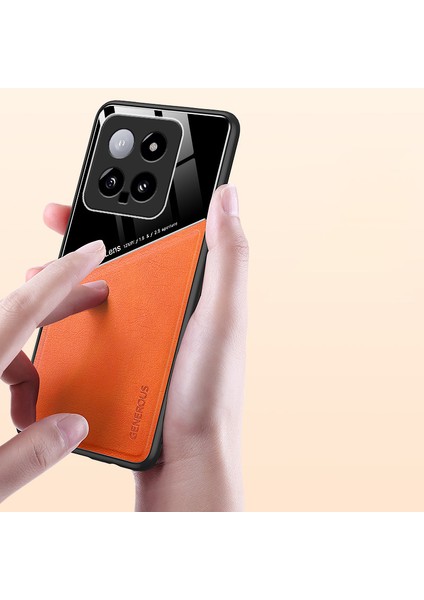 Xiaomi 14 Anti-Güz Pu+Tpu+Pc Manyetik Araç Montajı Arka Kapak (Yurt Dışından) fırsatları