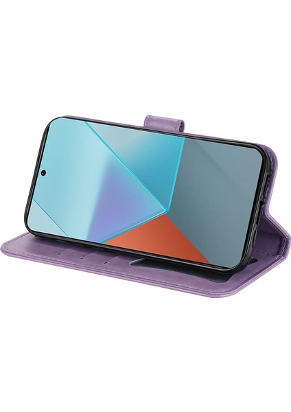 Xiaomi Redmi Note 13 Pro 5g Cüzdan Kılıfı Strap Blossoming Çiçek Deri Stand Kapağı (Yurt Dışından) modelleri