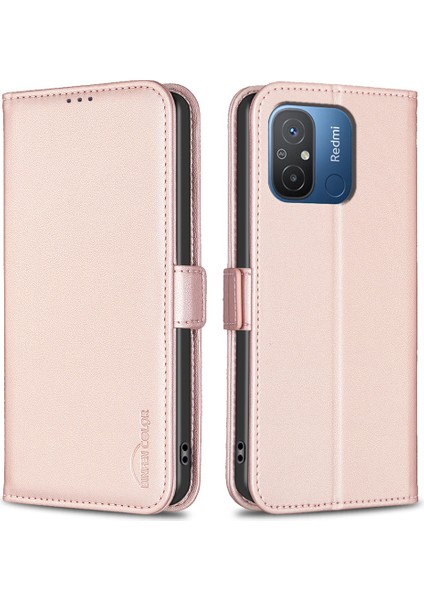 Xiaomi Redmi 12C 4g Deri Kasa Cüzdan Manyetik Toka Kapağı (Yurt Dışından)