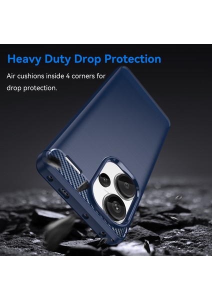 Xiaomi Redmi Note 13 Pro+ 5g Tpu Karbon Fiber Doku Telefon Kabuğu (Yurt Dışından) fırsatları