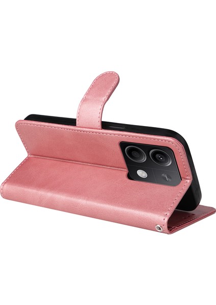 Xiaomi Redmi Note 13 5g Stand Deri Telefon Kapağı Cüzdan Kayış (Yurt Dışından)