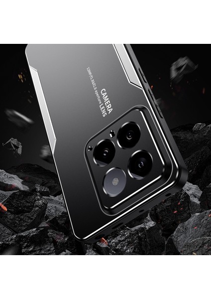 Xiaomi 14 Alüminyum Alaşım+Tpu+Pc Honeycomb Delikleri Tasarım Telefon Koruma Kapağı (Yurt Dışından) fiyatları