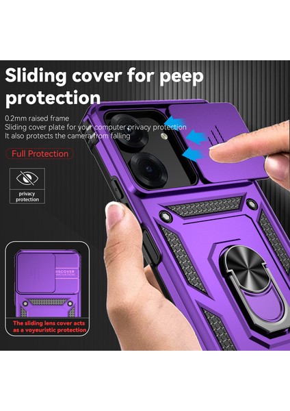 Xiaomi Redmi 13C 4g / Poco C65 4g Askeri Sınıf Kamera Koruma Kapağı (Yurt Dışından) fiyatları