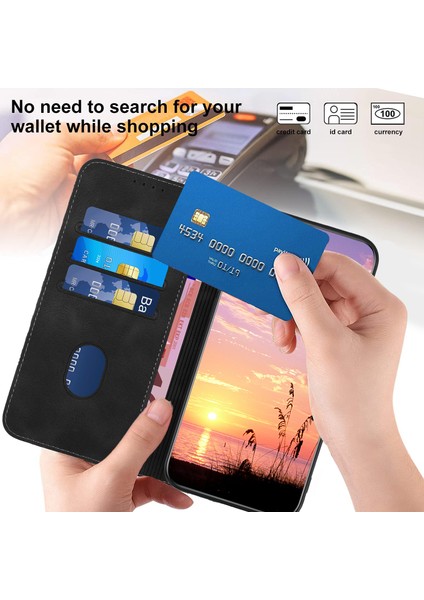Xiaomi Redmi Note 13 Pro+ 5g Deri Cüzdan Kılıfı (Yurt Dışından)