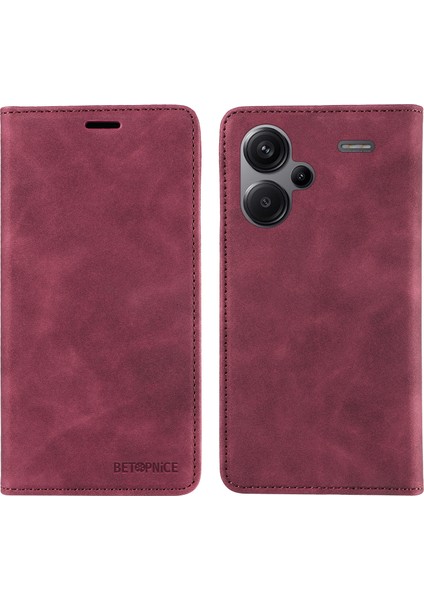 Xiaomi Redmi Note 13 Pro+ 5g Cüzdan Kılıf Deri Kapağı (Yurt Dışından)