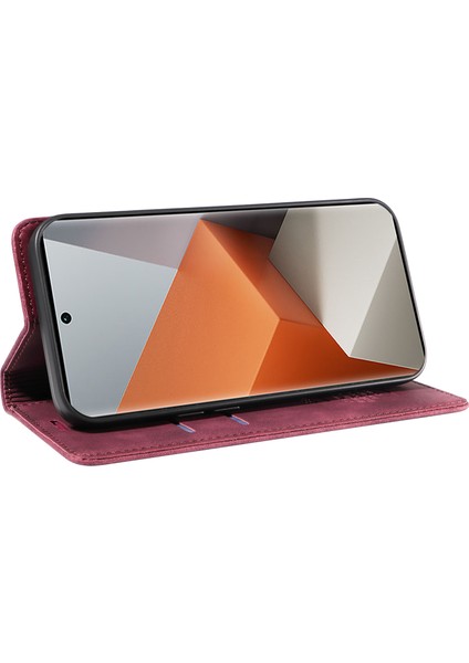 Xiaomi Redmi Note 13 Pro+ 5g Cüzdan Kılıf Deri Kapağı (Yurt Dışından)