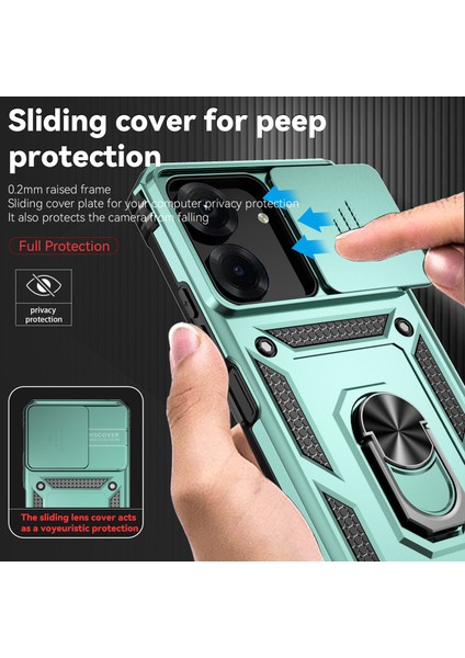 Xiaomi Redmi 13C 4g / Poco C65 4g Askeri Sınıf Kamera Koruma Kapağı (Yurt Dışından) fiyatları