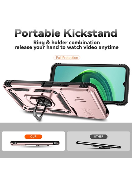 Xiaomi Redmi 13C 4g / Poco C65 4g Askeri Sınıf Kamera Koruma Kapağı (Yurt Dışından) modelleri