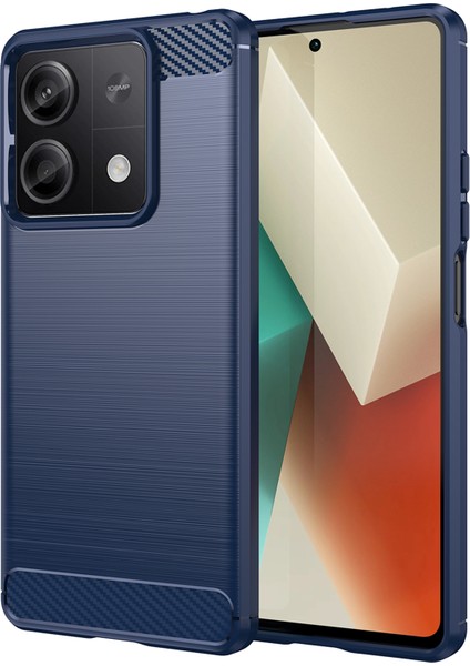 Xiaomi Redmi Note 13 5g Tpu Karbon Fiber Doku Kabuk Kapağı (Yurt Dışından)