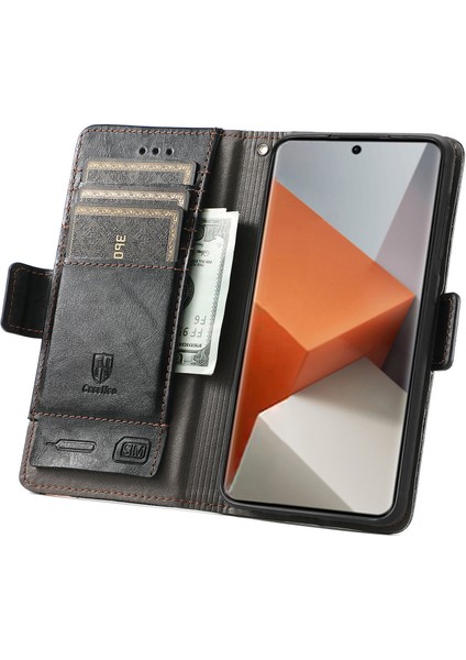 Xiaomi Redmi Note 13 Pro+ 5g Cüzdan Standı Flip Telefon Kapağı (Yurt Dışından)