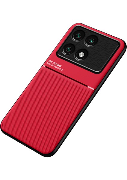 Xiaomi Poco X6 Pro 5g Manyetik Araba Montaj Cep Telefonu Kapağı ile Çalışıyor (Yurt Dışından)