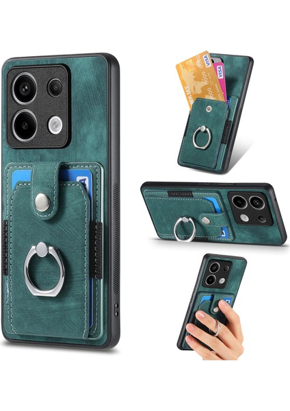 Xiaomi Redmi Note 13 Pro 5g Anit-Fall Kapak Ring Kickstand (Yurt Dışından)