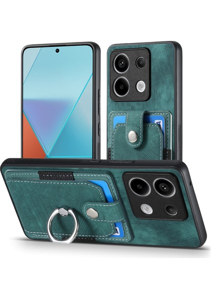 Xiaomi Redmi Note 13 Pro 5g Anit-Fall Kapak Ring Kickstand (Yurt Dışından)