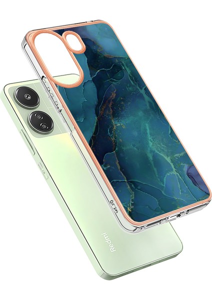 Xiaomi Redmi 13C 4g / Poco C65 4g Yumuşak Tpu Elektrokaplama Kenar Kılıfı (Yurt Dışından) modelleri