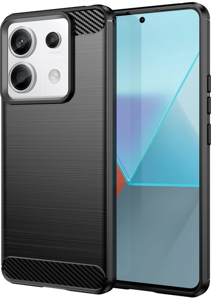 Xiaomi Redmi Note 13 Pro 5g Tpu Kapak Karbon Fiber Doku Cep Telefonu Kılıfı (Yurt Dışından)
