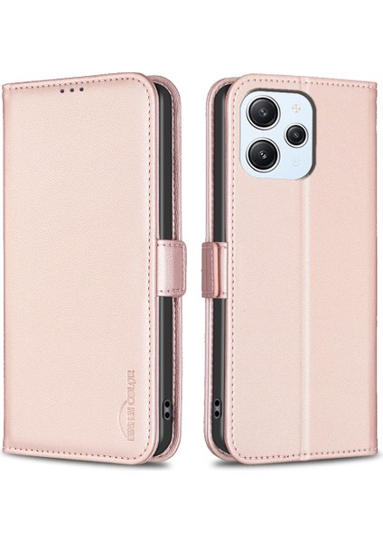Xiaomi Redmi 12 4g Cüzdan Deri Telefon Kapağı (Yurt Dışından)