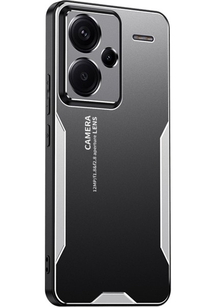 Xiaomi Redmi Note 13 Pro 5g Alüminyum Alaşımı+Tpu+Pc Koruyucu Kabuk Objektif Kapak (Yurt Dışından)