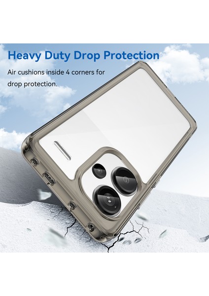 Xiaomi Redmi Note 13 Pro + 5g Tpu + Akrilik Kapak Renkli Çerçeve (Yurt Dışından) modelleri