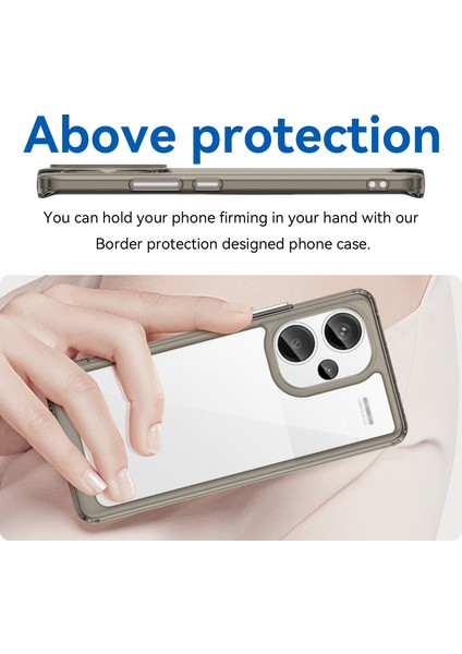 Xiaomi Redmi Note 13 Pro + 5g Tpu + Akrilik Kapak Renkli Çerçeve (Yurt Dışından) fırsatları