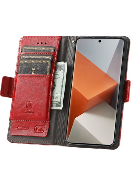 Xiaomi Redmi Note 13 Pro+ 5g Cüzdan Standı Flip Telefon Kapağı (Yurt Dışından)